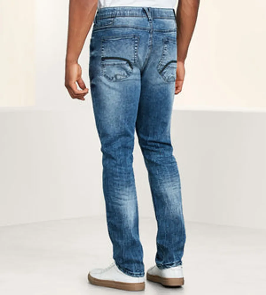 Slim Fit Five-Pocket Stretch Jeans