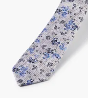 Chevron Floral Tie