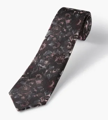 Abstract Floral Tie