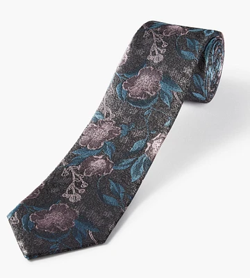 Mid Floral Tie