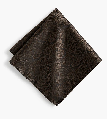 Tonal Paisley Pocket Square