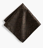 Tonal Paisley Pocket Square