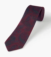 Textured Large Paisley Tie