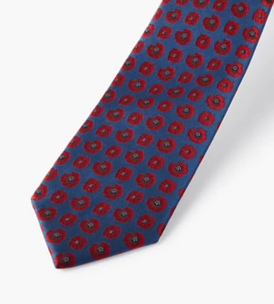 Poppies Tie