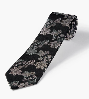 Mid Floral Tie