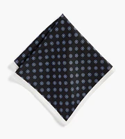 Geo Floral Pocket Square