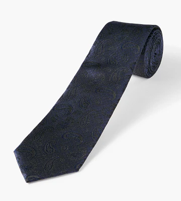 Paisley Houndstooth Tie