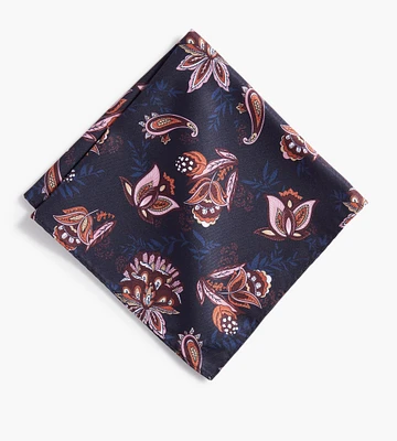 Floral Paisley Pocket Square