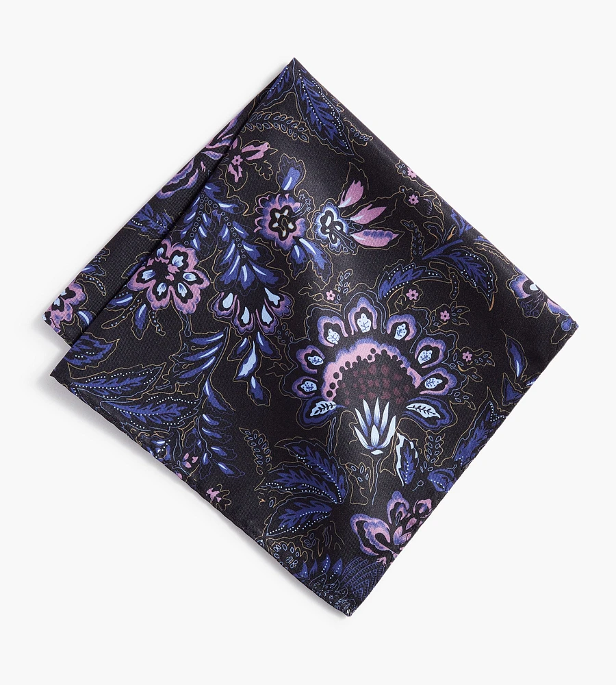 Mid Botanical Pocket Square