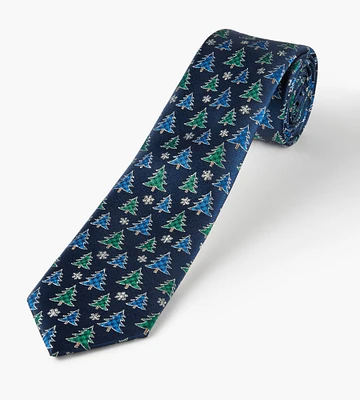 Lurex Trees Tie