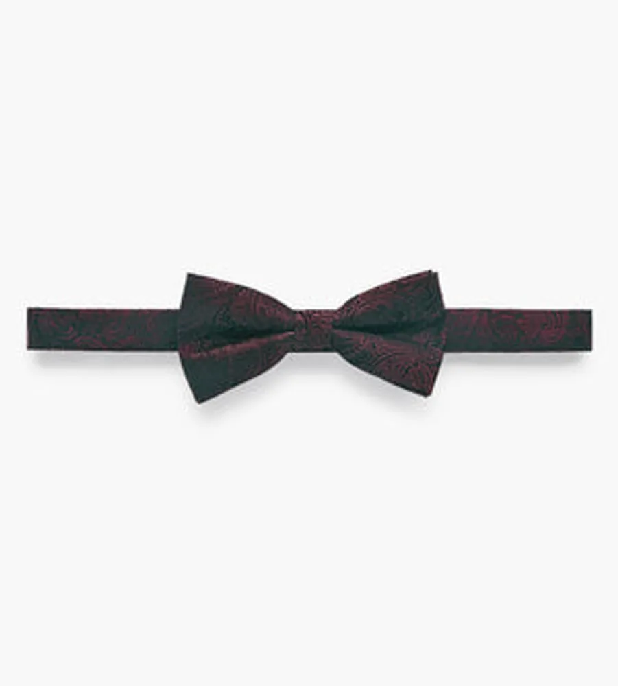 Tonal Paisley Bow Tie