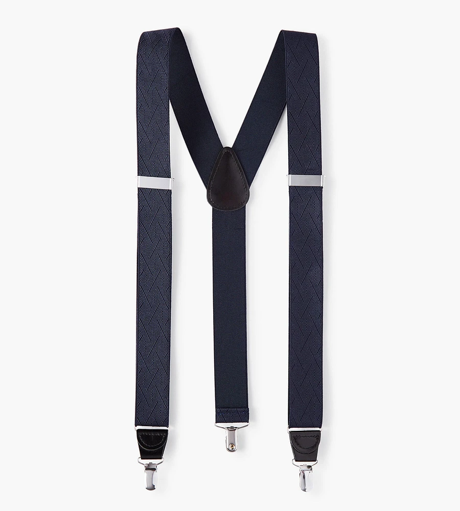 Tonal Argyle Suspender