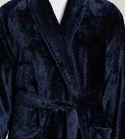 Chevron Plush Robe