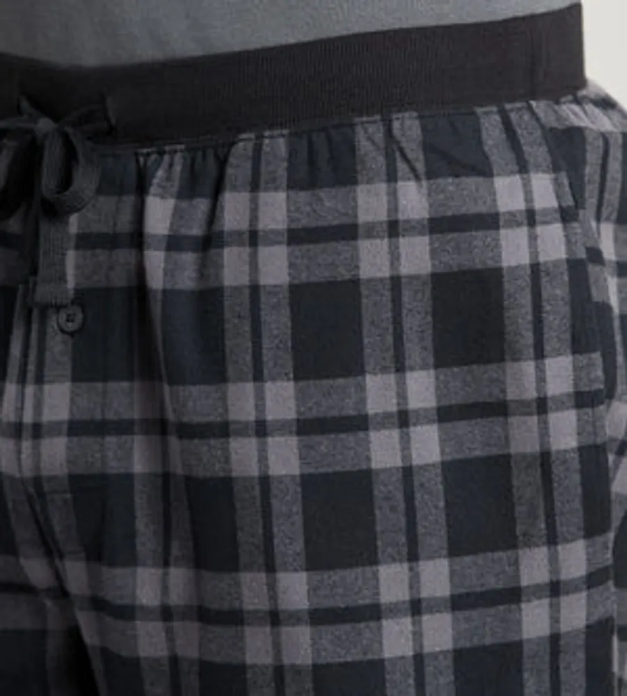 Flannel Check Lounge Pants