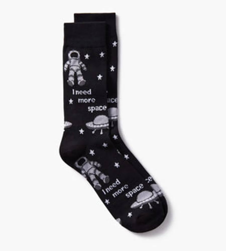 I Need Space Socks