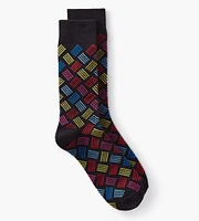 Basketweave Socks