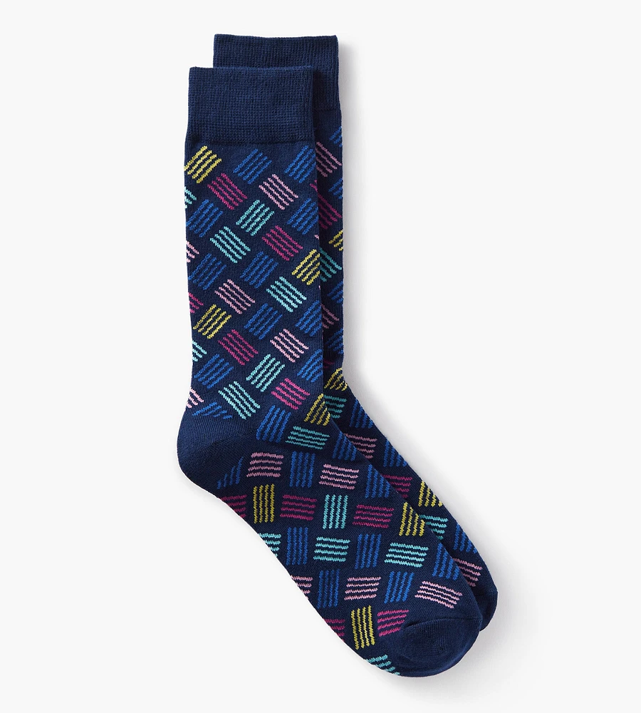 Basketweave Socks