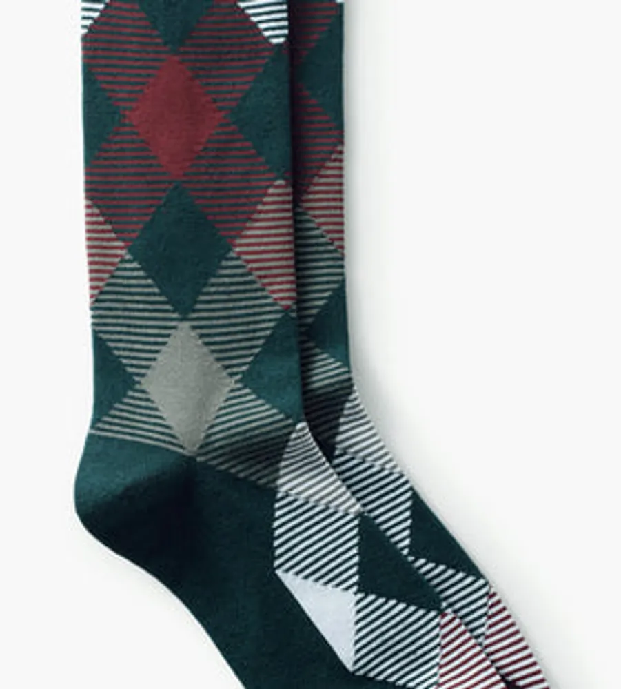 Plaid Socks