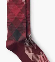 Plaid Socks