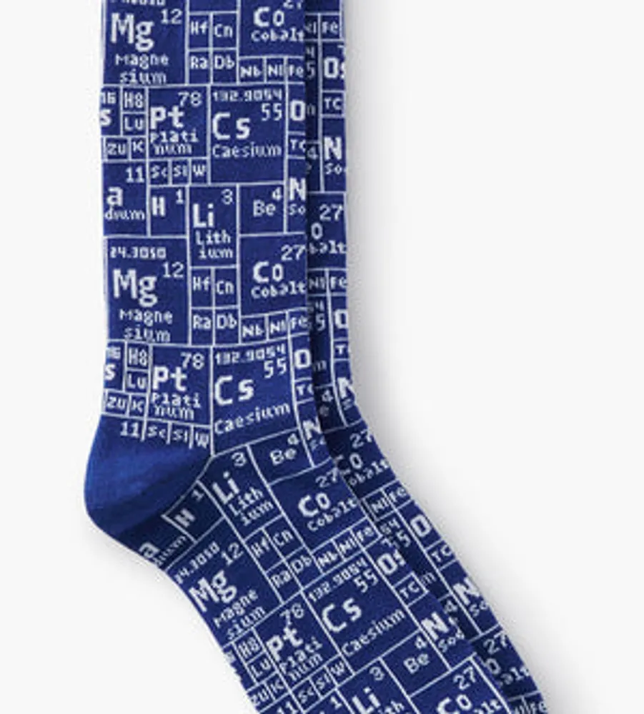 Periodic Table Socks