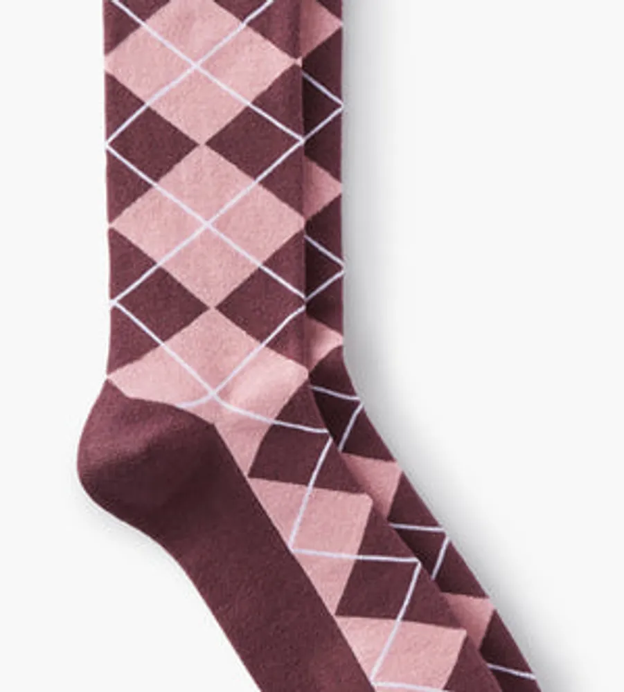 Wedding Argyle Socks