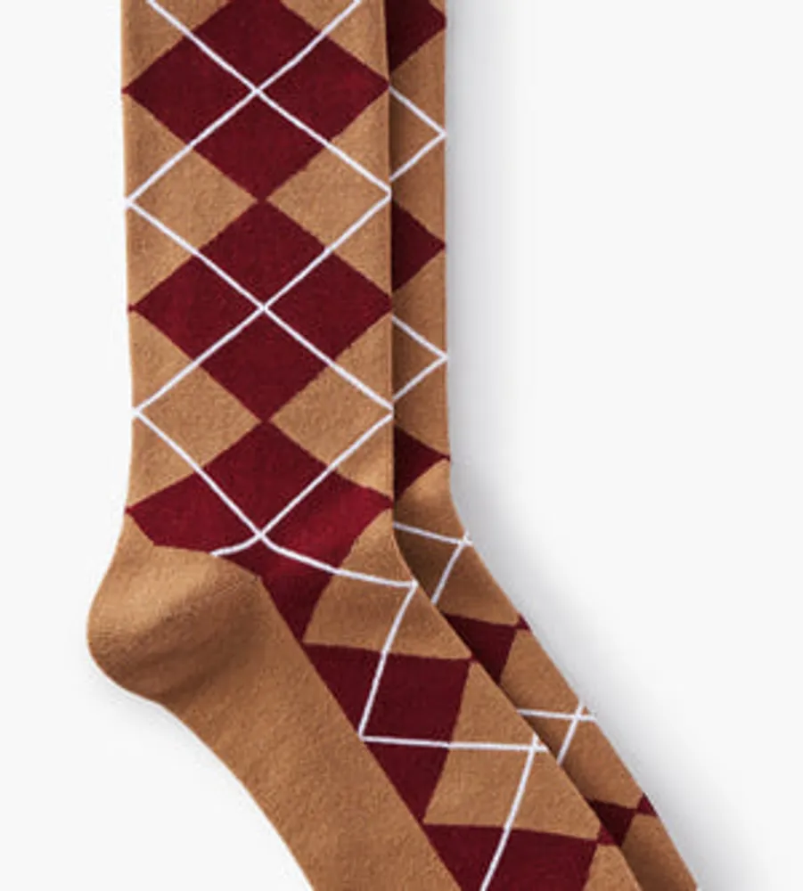 Wedding Argyle Socks