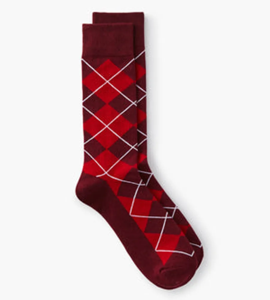 Wedding Argyle Socks