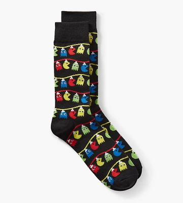 Pac Man Lights Socks