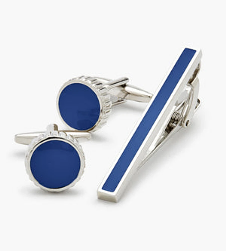 Cufflink & Tie Bar Set