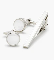 Cufflink & Tie Bar Set