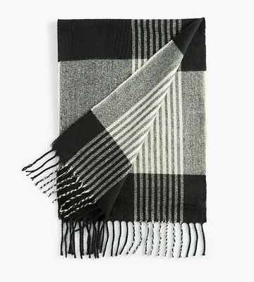 Herringbone Colour Block Scarf