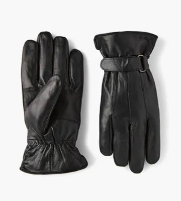 Velcro Wrist Leather Gloves