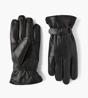 Velcro Wrist Leather Gloves