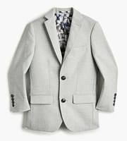 Boys Solid Suit Jacket