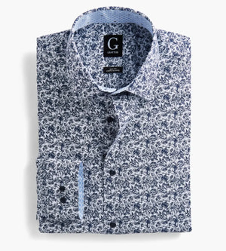 Men's floral dress shirt  Bayshore Shopping Centre