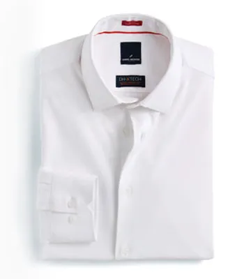 Slim Fit 360° Stretch Knit Non-Iron Soft Touch Jersey Dress Shirt