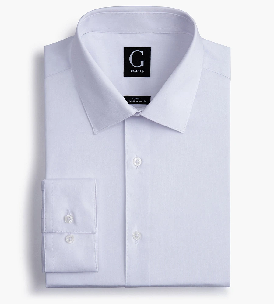 Slim Fit Stretch Dress Shirt