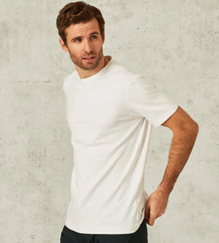 Modern Fit Short Sleeve Liquid Cotton Tee Shirt