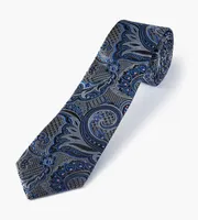 Paisley Plaid Pattern Tie
