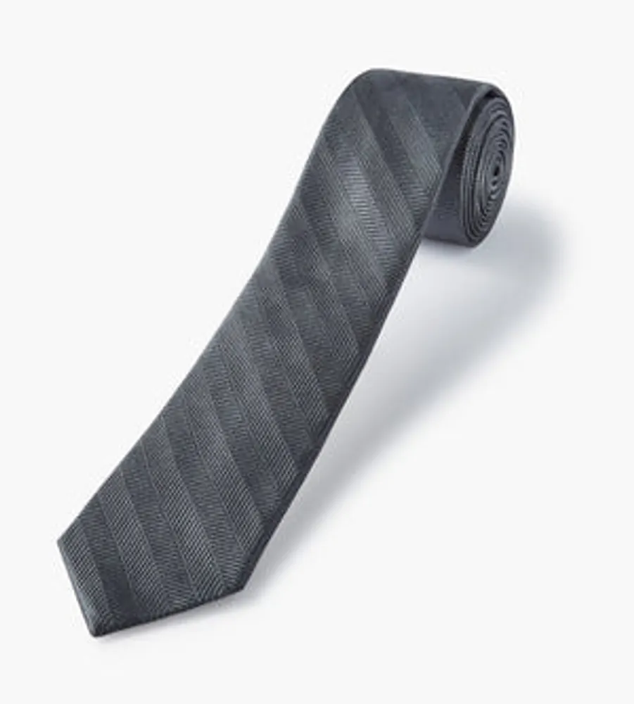 Herringbone Solid Tie