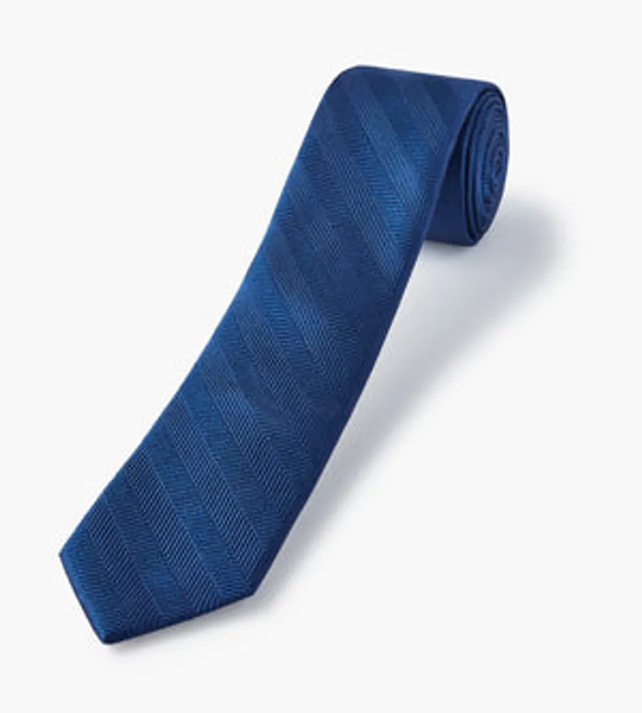 Herringbone Solid Tie