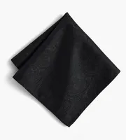 Tonal Paisley Pocket Square