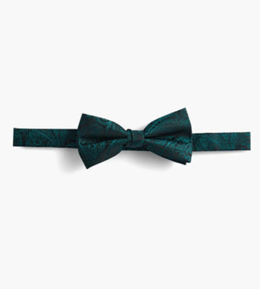 Tonal Paisley Bow Tie