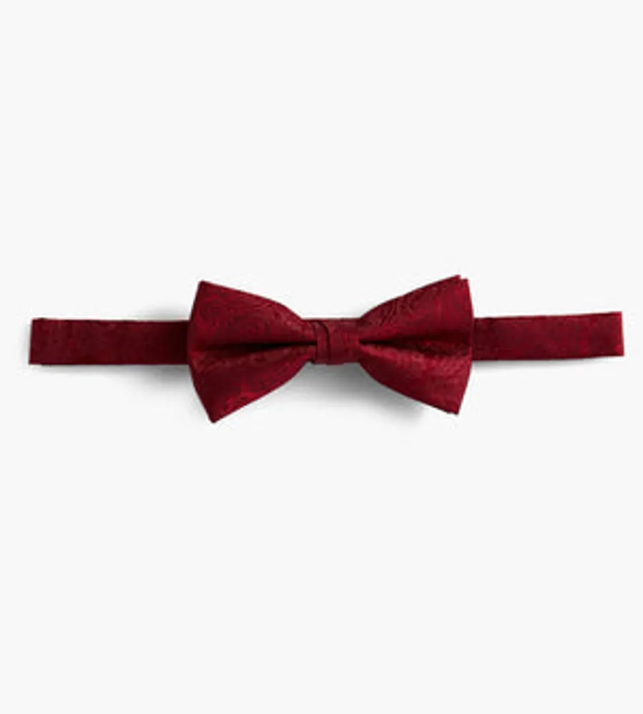 Tonal Paisley Bow Tie