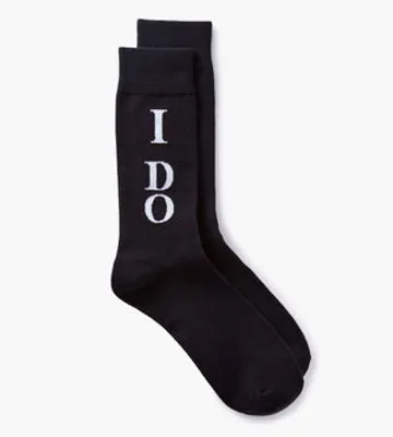 ''I Do'' Socks