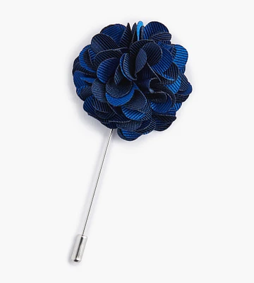 Solid Flower Lapel Pin