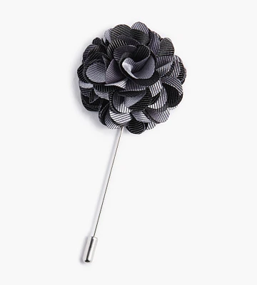 Solid Flower Lapel Pin