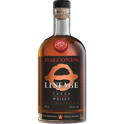 Balcones Lineage Single Malt Whiskey