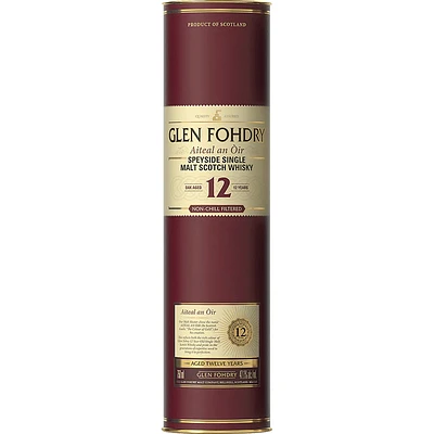 Glen Fohdry 12Yr Speyside Single Malt Scotch Whisky