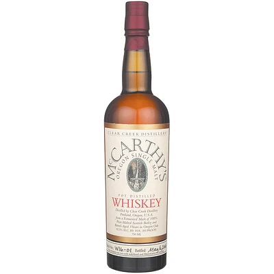 McCarthy's Oregon Single Malt Whiskey